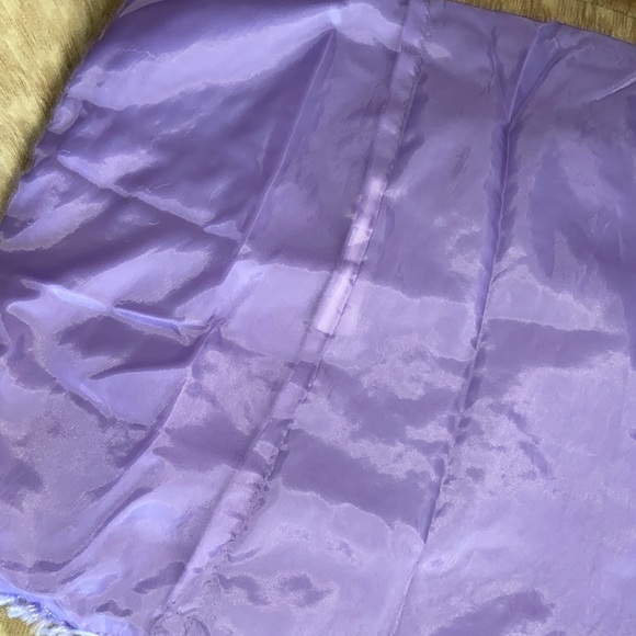 Set of 2 fuzzy purple standard pillow shams - Picture 4 of 4